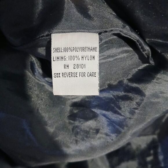 Rave Men's Black Jacket Size Small Goth Grunge - Picture 6 of 6